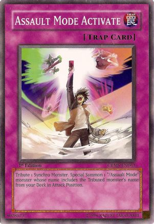Image of Assault Mode Activate (CRMS-EN063) - Crimson Crisis Unlimited