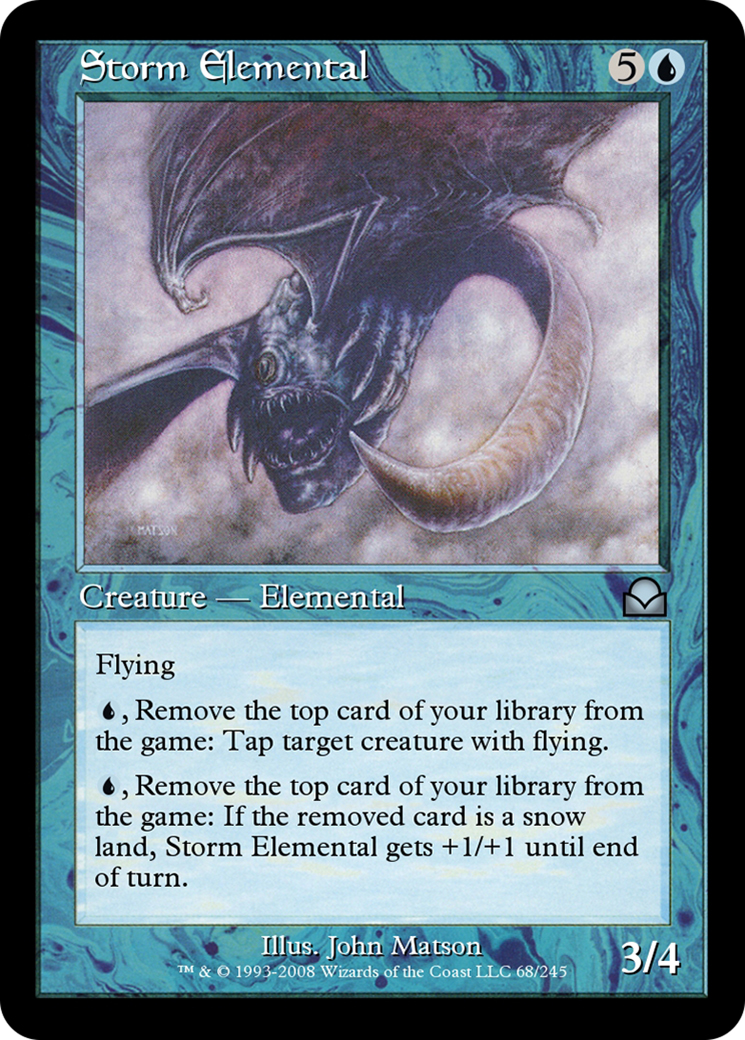Image of Storm Elemental (ME2-068) - Masters Edition II
