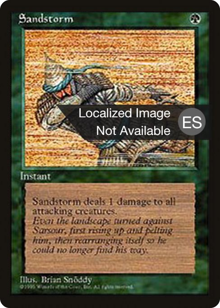 Image of Sandstorm (4BB-) - Fourth Edition Foreign Black Border