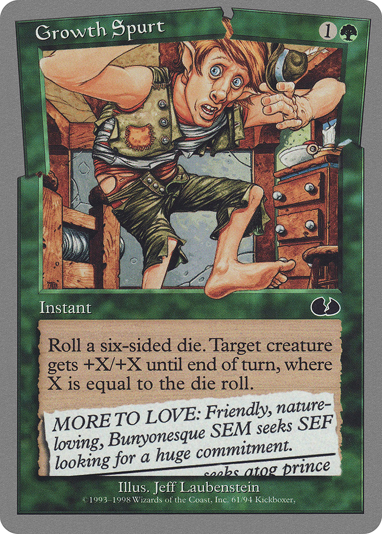 Image of Growth Spurt (UGL-061) - Unglued