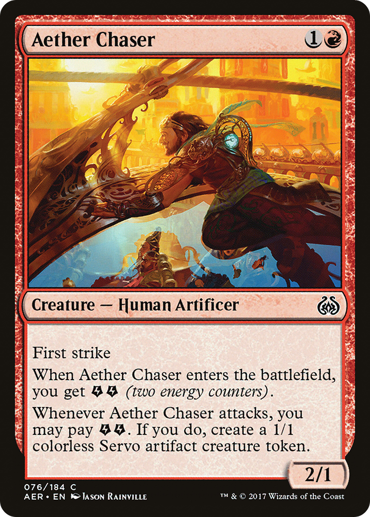 Image of Aether Chaser (AER-076) - Aether Revolt Foil