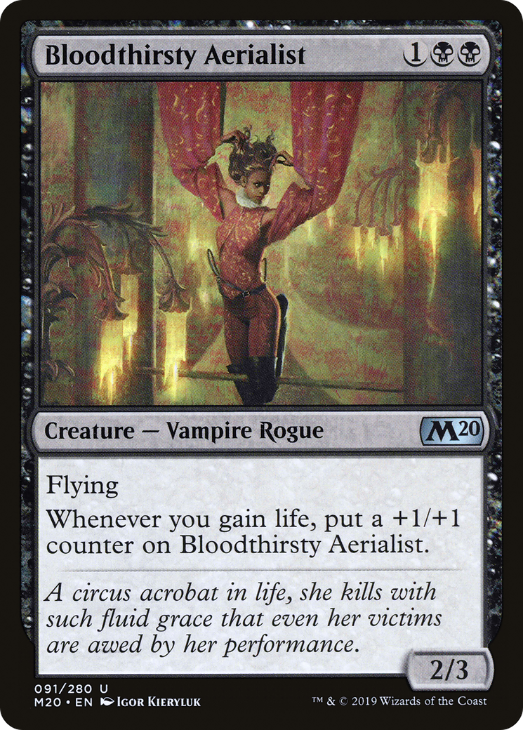 Image of Bloodthirsty Aerialist (M20-091) - Core Set 2020