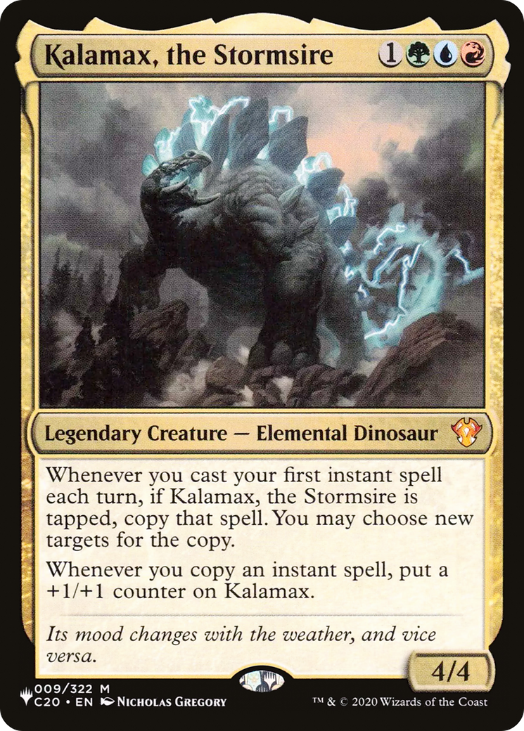 Image of Kalamax, the Stormsire (LIST-C20-9) - The List
