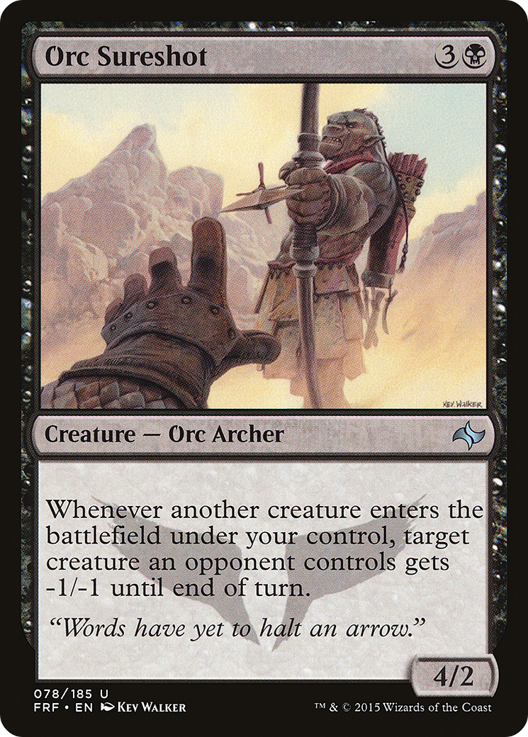 Image of Orc Sureshot (FRF-078) - Fate Reforged