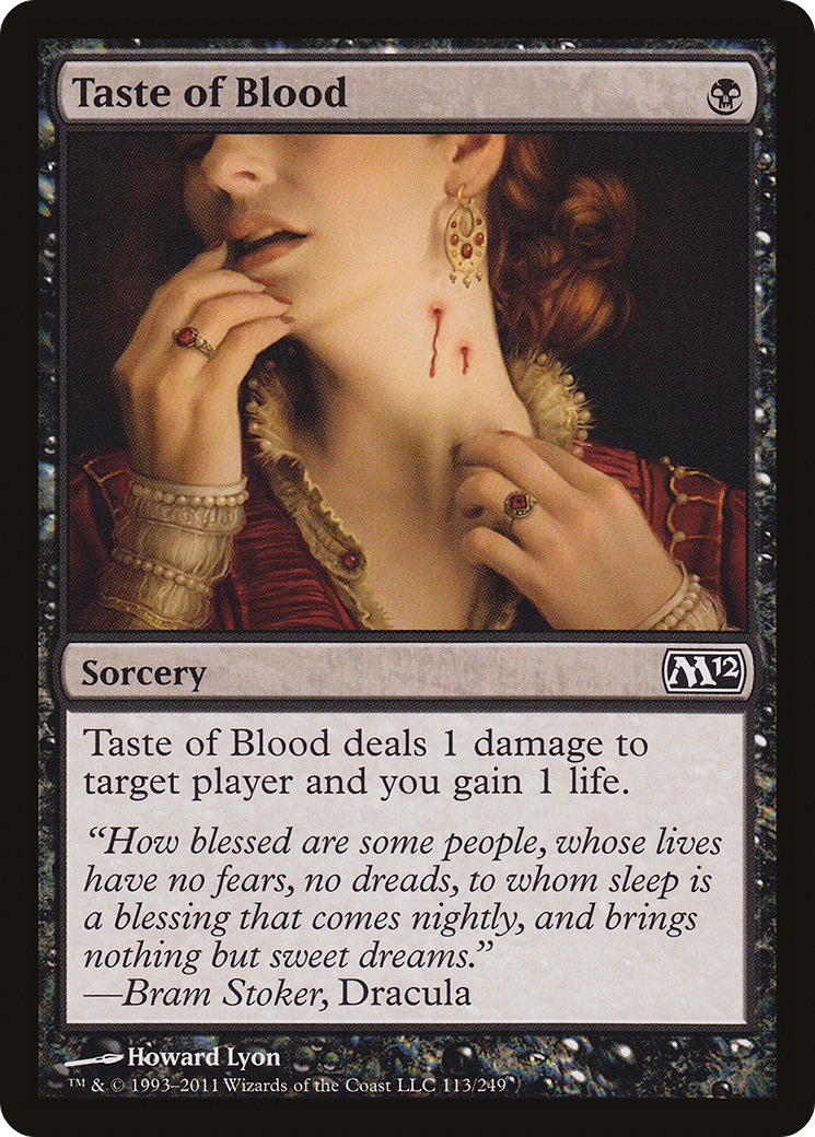 Image of Taste of Blood (M12-113) - Magic 2012