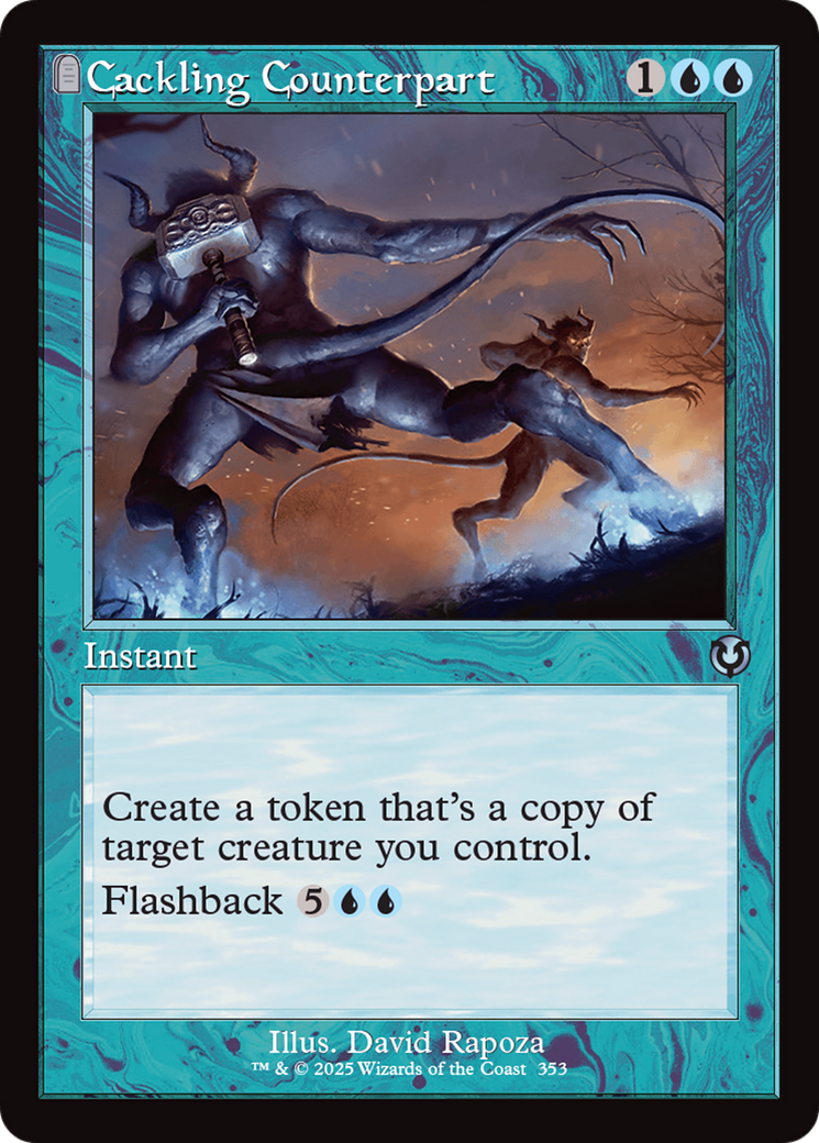 Image of Cackling Counterpart (Retro Frame) (INR-353) - Innistrad Remastered: (tombstone)