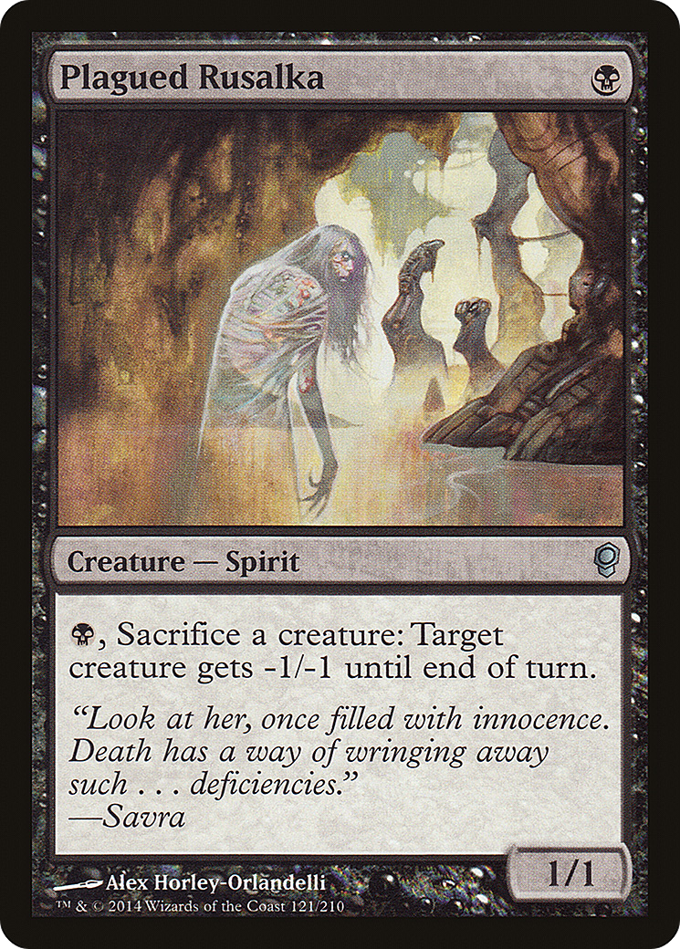 Image of Plagued Rusalka (CNS-121) - Conspiracy Foil