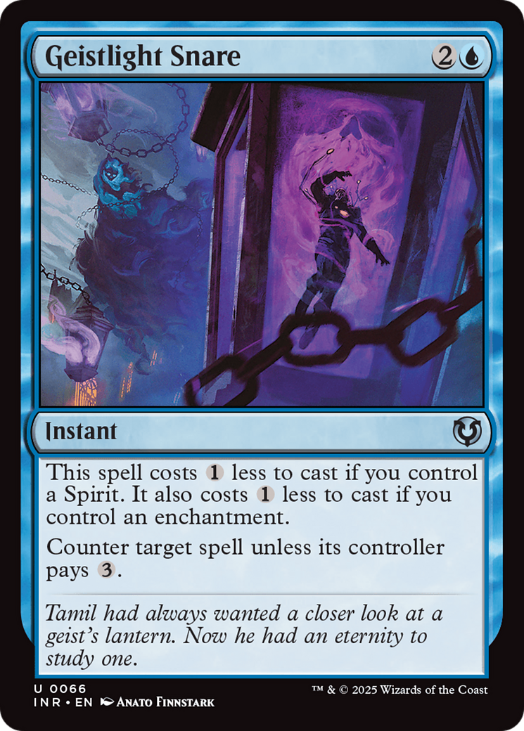 Image of Geistlight Snare (INR-066) - Innistrad Remastered Foil