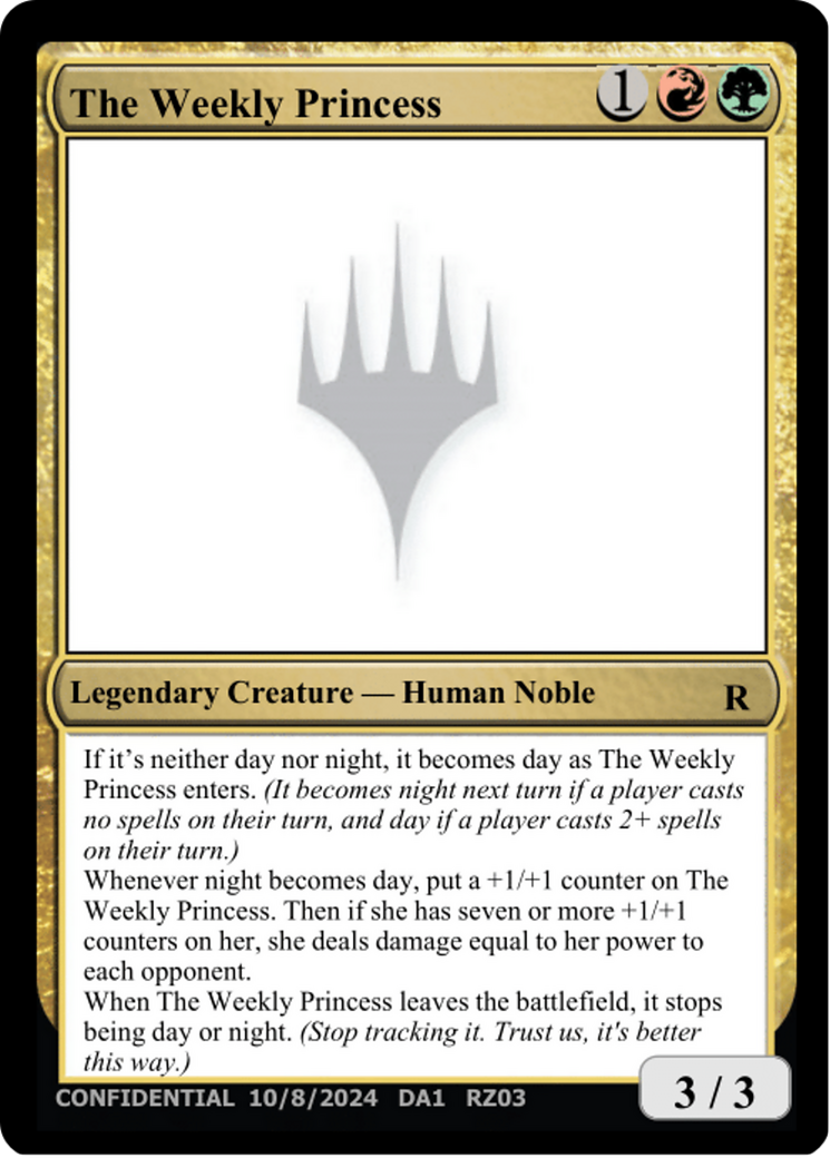 Image of The Weekly Princess (UNK-RZ03E) - Unknown Event