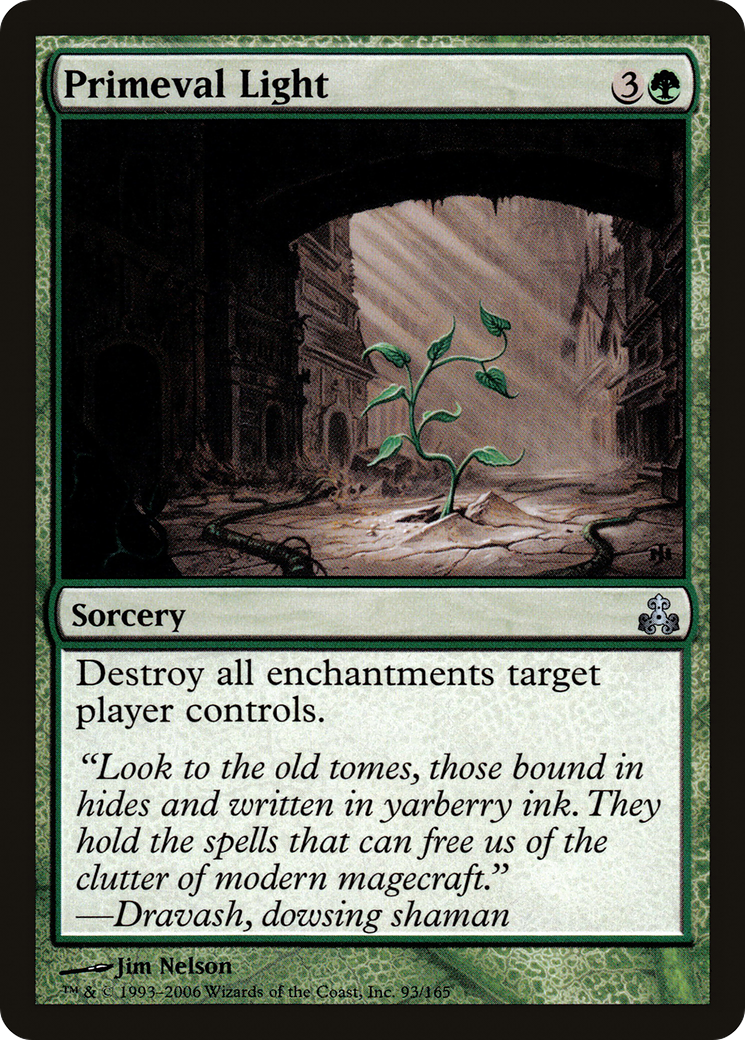 Image of Primeval Light (GPT-093) - Guildpact Foil