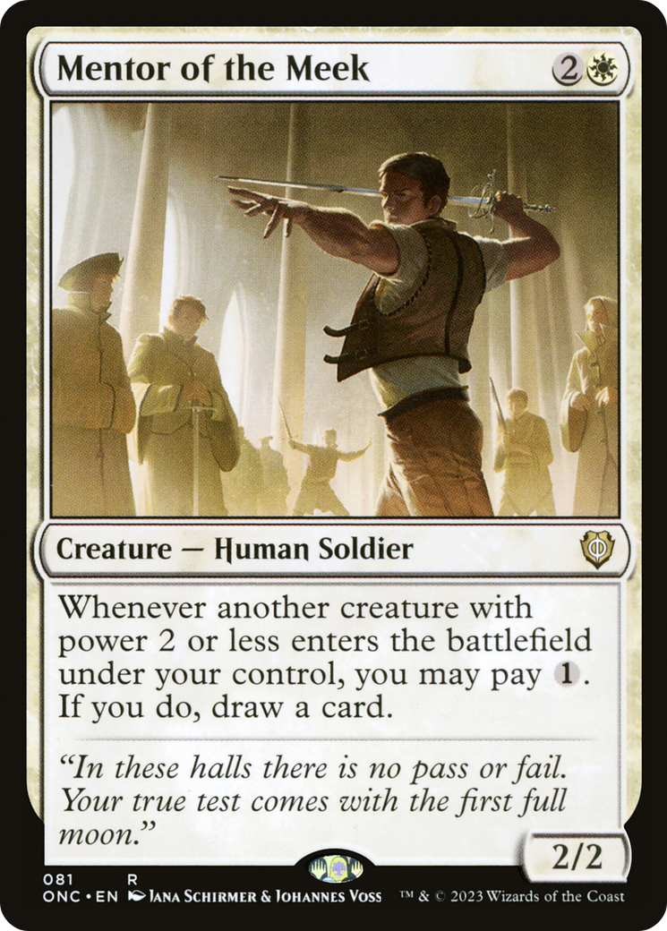 Image of Mentor of the Meek (ONC-081) - Phyrexia: All Will Be One Commander