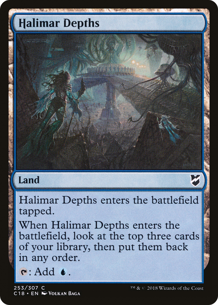 Image of Halimar Depths (C18-253) - Commander 2018