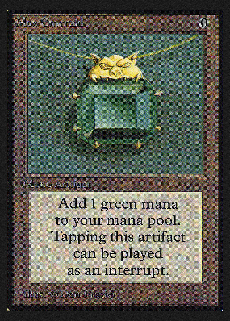 Image of Mox Emerald (CE) (CED-) - Collectors' Edition
