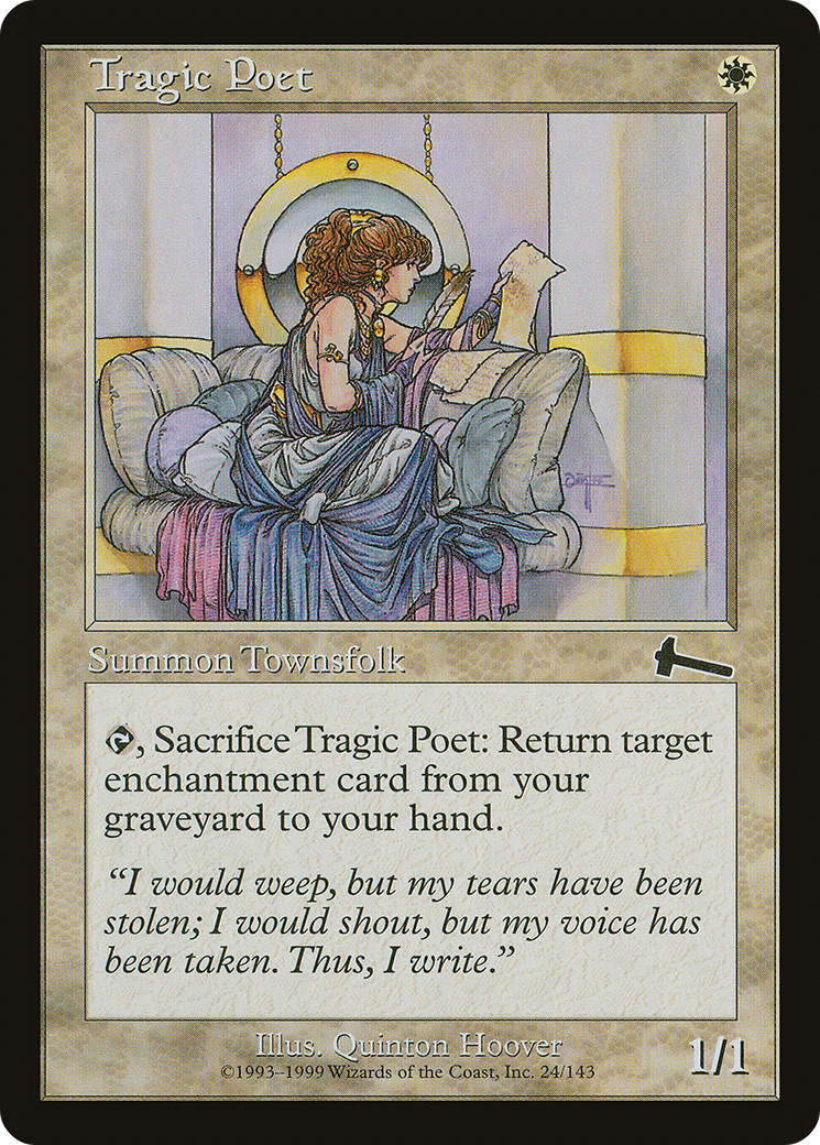 Image of Tragic Poet (ULG-024) - Urza's Legacy