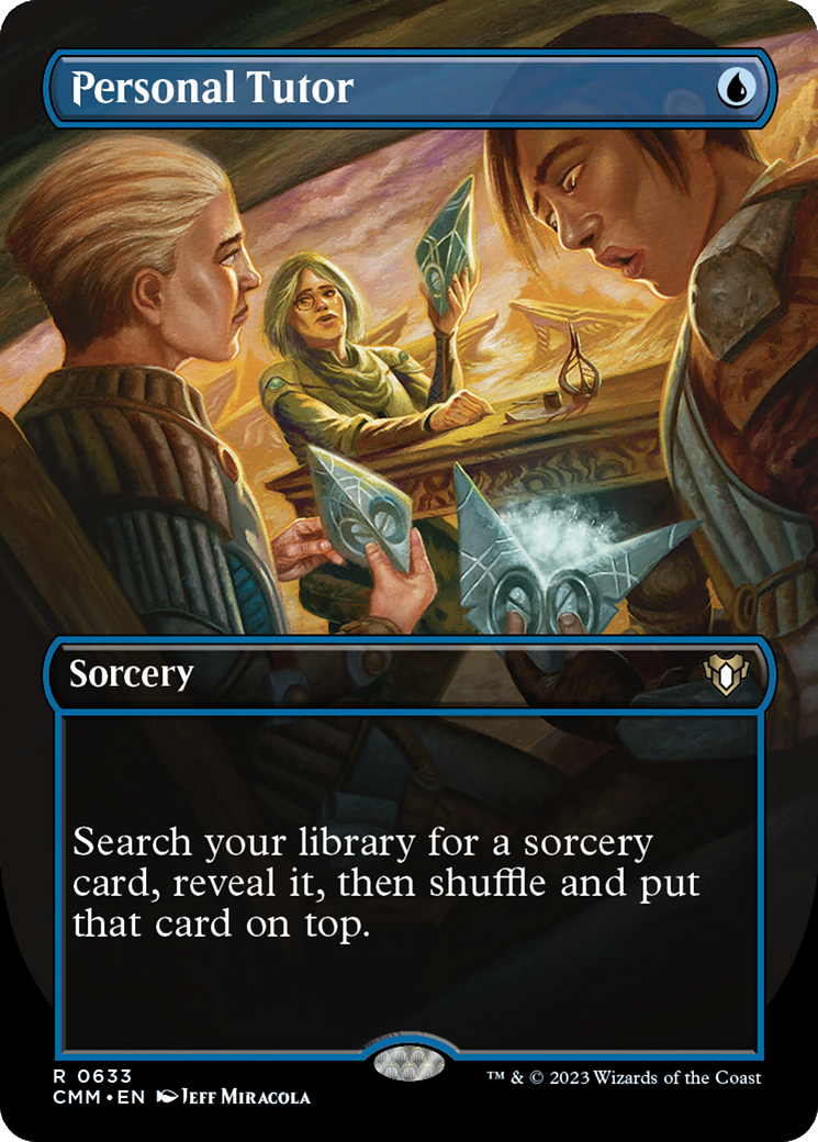 Image of Personal Tutor (Borderless) (CMM-633) - Commander Masters (Borderless)