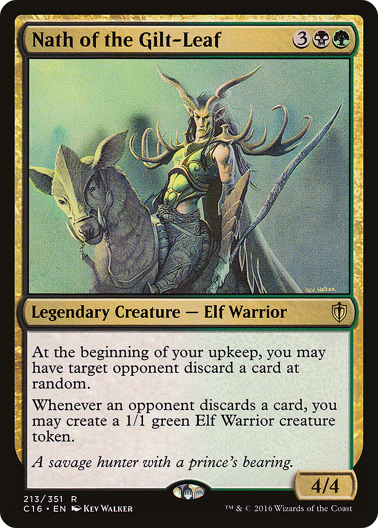 Image of Nath of the Gilt-Leaf (C16-213) - Commander 2016