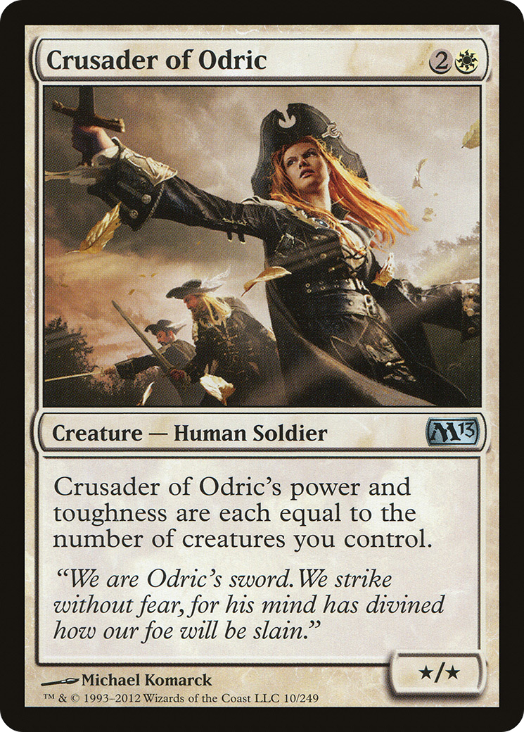 Image of Crusader of Odric (M13-010) - Magic 2013