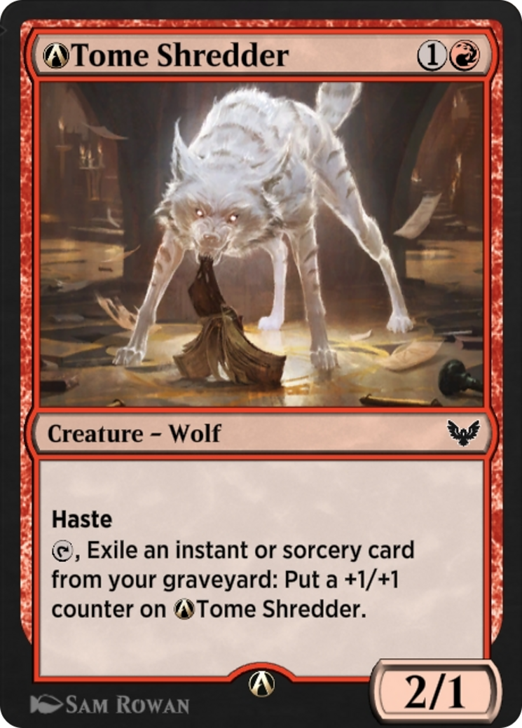 Image of A-Tome Shredder (STX-A-117) - Strixhaven: School of Mages