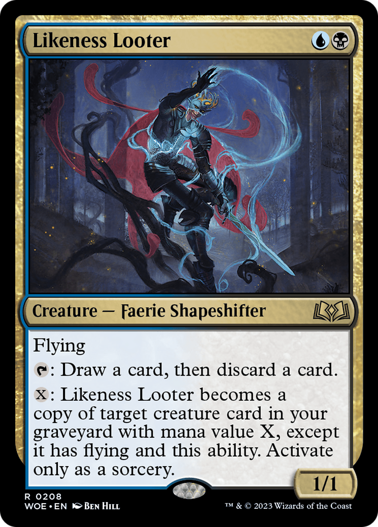 Image of Likeness Looter (WOE-208) - Wilds of Eldraine Foil