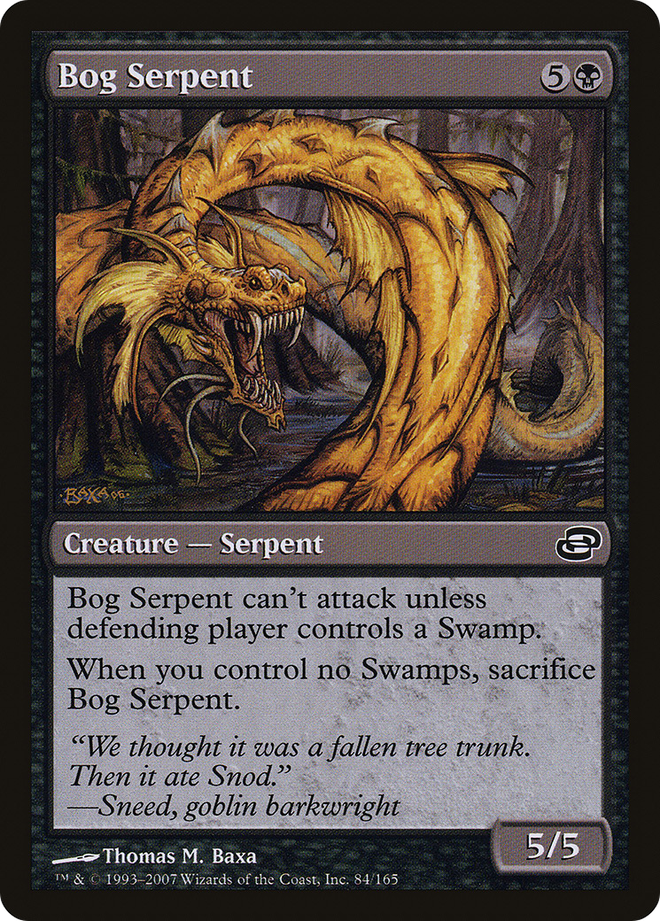 Image of Bog Serpent (PLC-084) - Planar Chaos: (colorshifted) Foil