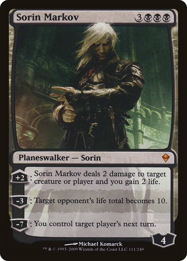 Image of Sorin Markov (ZEN-111) - Zendikar