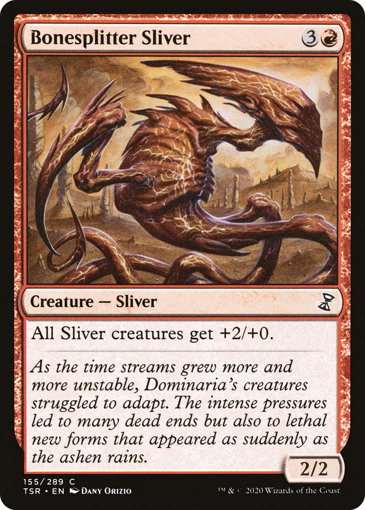 Image of Bonesplitter Sliver (TSR-155) - Time Spiral Remastered