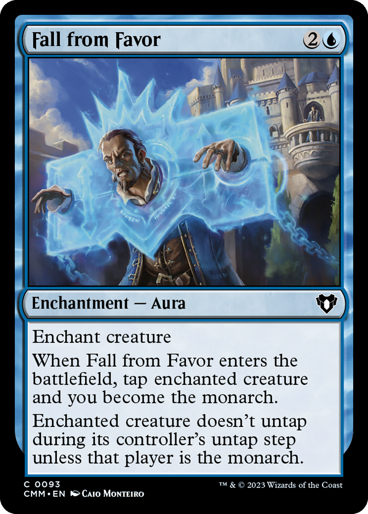 Image of Fall from Favor (CMM-093) - Commander Masters Foil