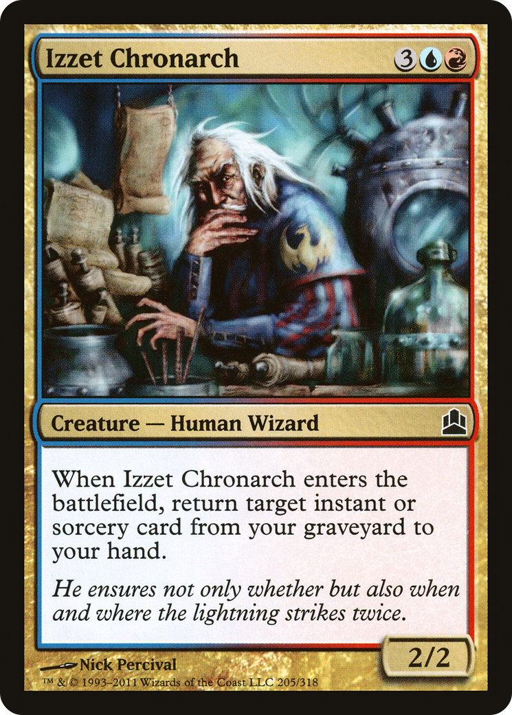 Image of Izzet Chronarch (CMD-205) - Commander 2011