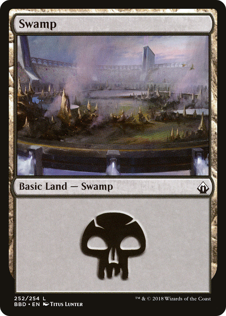 Image of Swamp (BBD-252) - Battlebond Foil