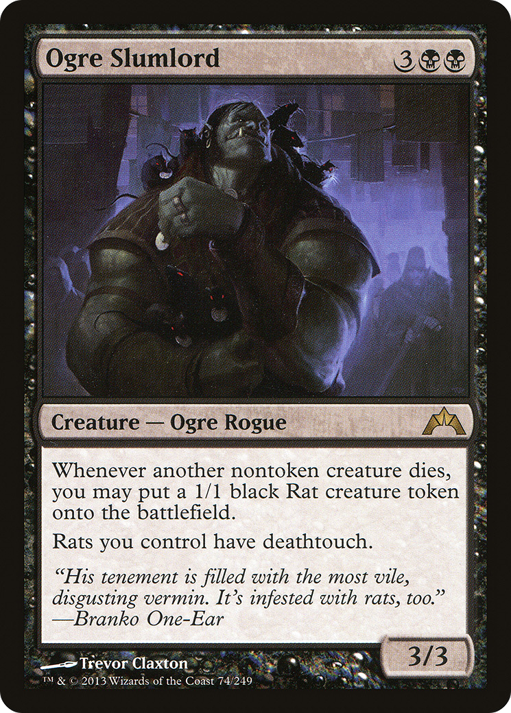 Image of Ogre Slumlord (GTC-074) - Gatecrash
