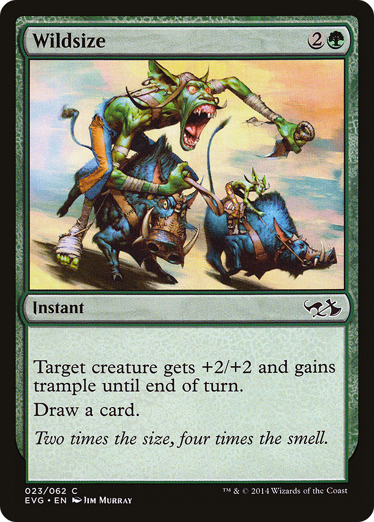 Image of Wildsize (DD3-) - Duel Decks Anthology: Elves vs. Goblins