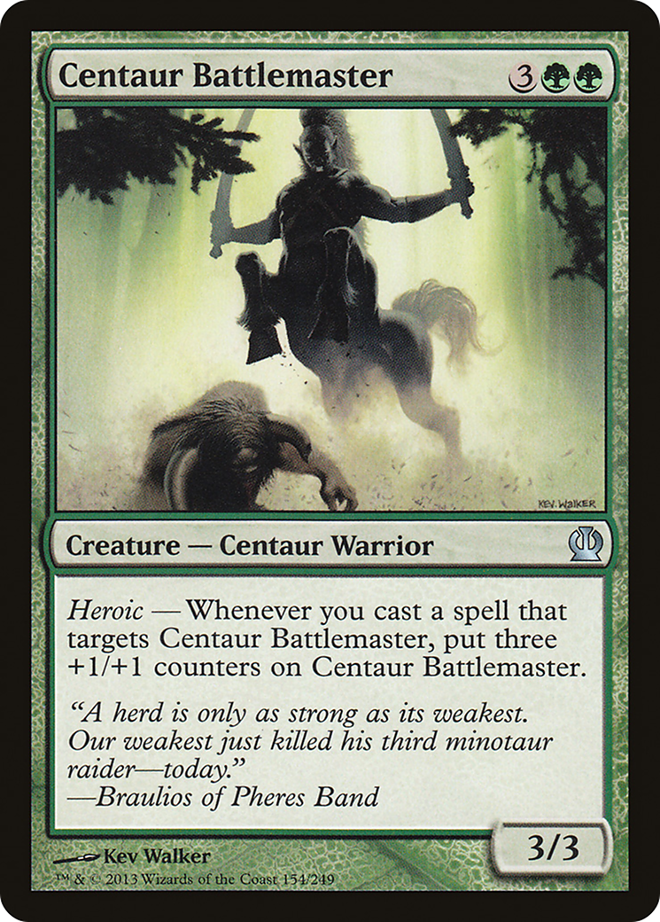 Image of Centaur Battlemaster (THS-154) - Theros