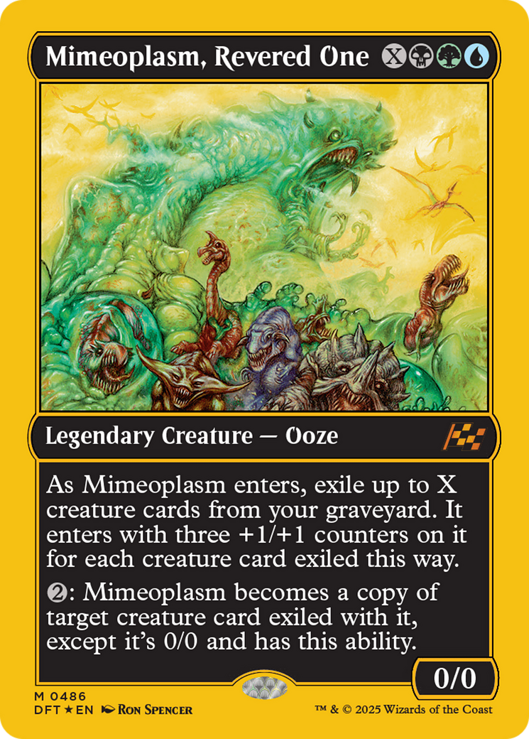 Image of Mimeoplasm, Revered One (First-Place Foil) (DFT-486) - Aetherdrift Foil