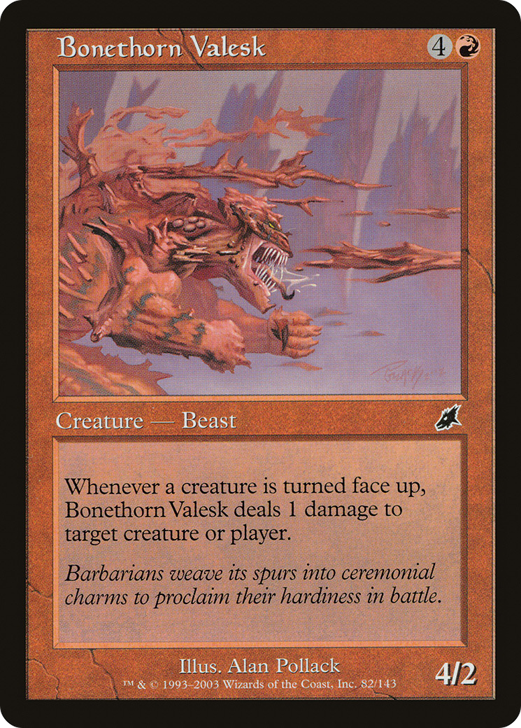 Image of Bonethorn Valesk (SCG-082) - Scourge