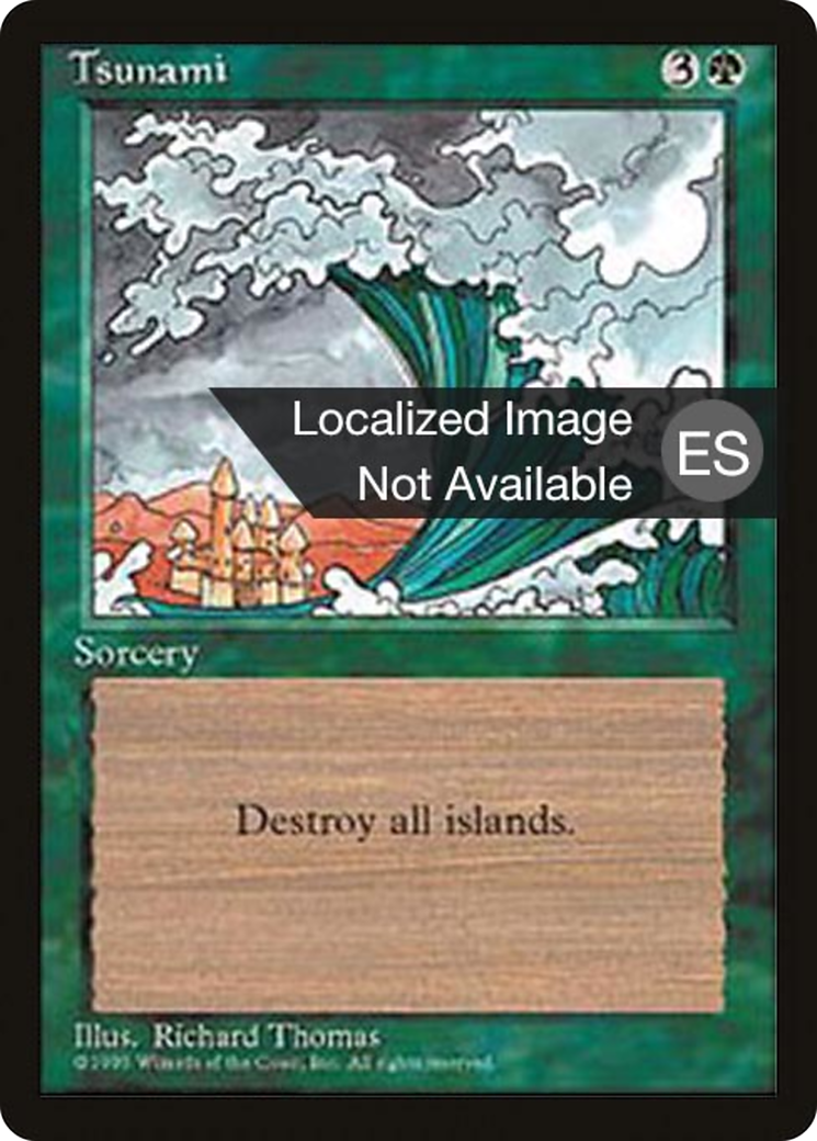 Image of Tsunami (4BB-162) - Fourth Edition Foreign Black Border