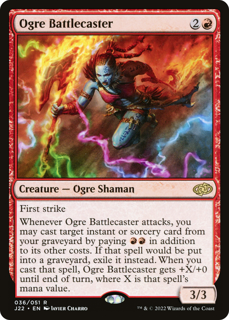 Image of Ogre Battlecaster (J22-036) - Jumpstart 2022