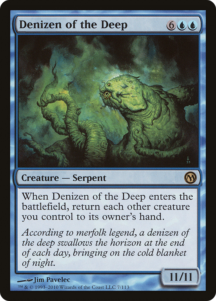 Image of Denizen of the Deep (DPA-007) - Duels of the Planeswalkers