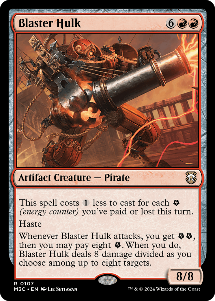 Image of Blaster Hulk (M3C-107) - Modern Horizons 3 Commander