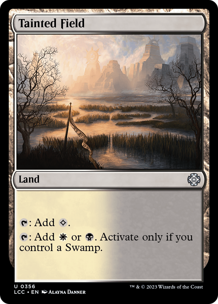 Image of Tainted Field (LCC-356) - The Lost Caverns of Ixalan Commander
