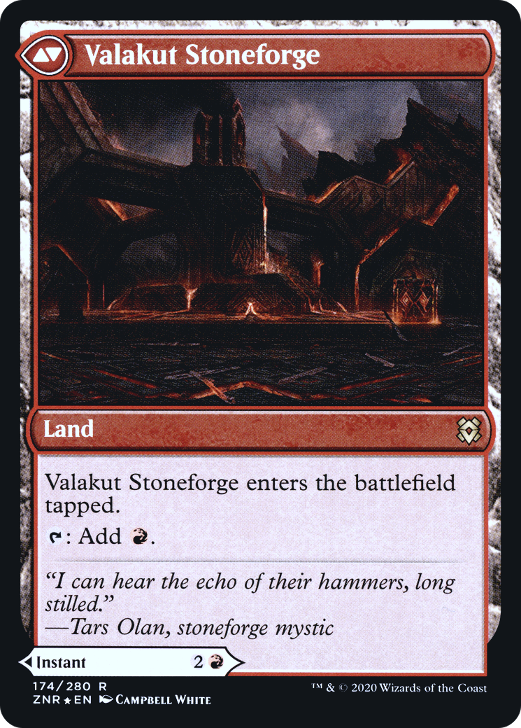 Image of Valakut Awakening (PRE-174) - Zendikar Rising Promos Foil