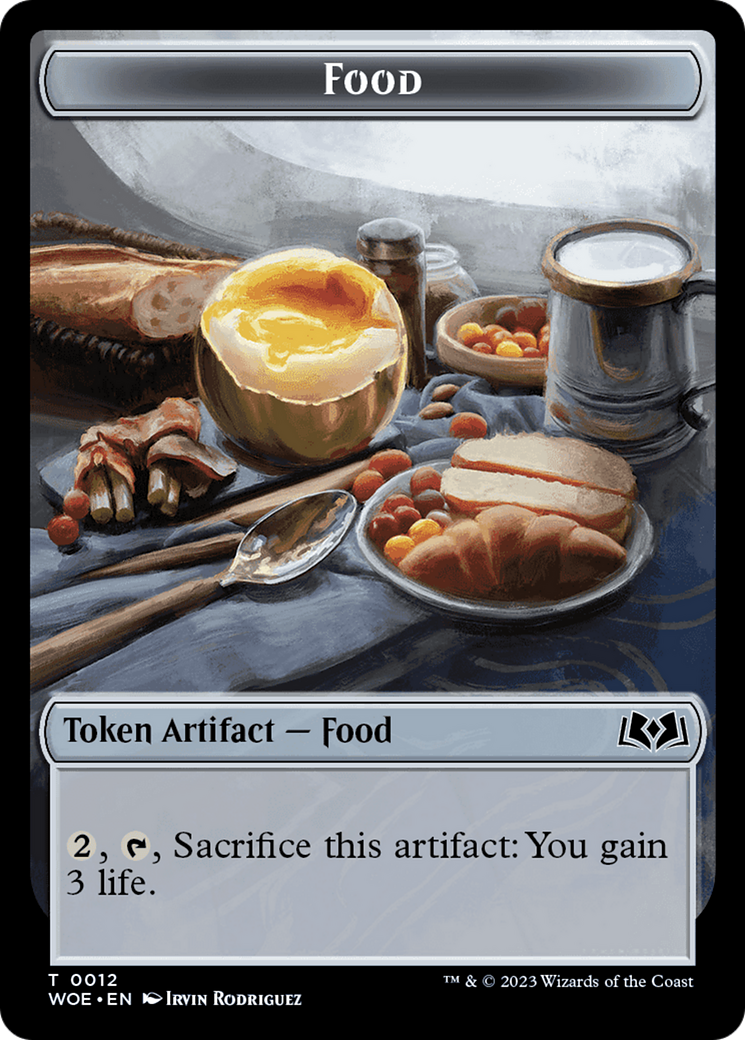 Image of Food (TWOE-012) - Wilds of Eldraine Tokens Foil