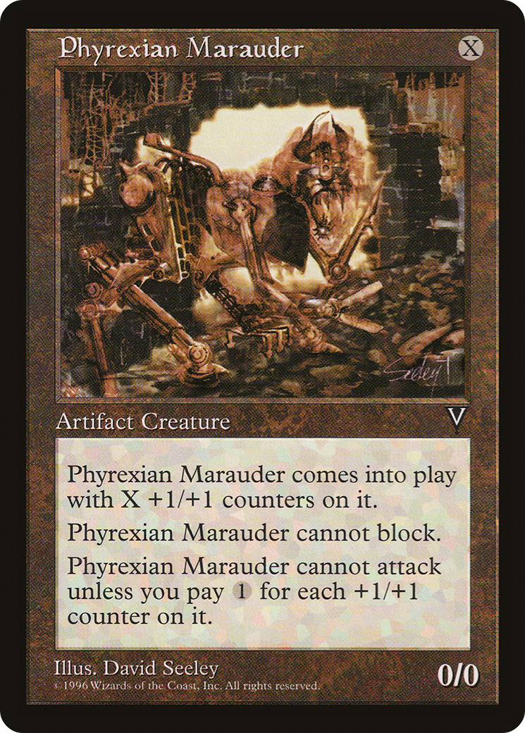 Image of Phyrexian Marauder (VIS-) - Visions
