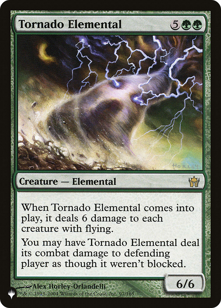 Image of Tornado Elemental (LIST-5DN-97) - The List