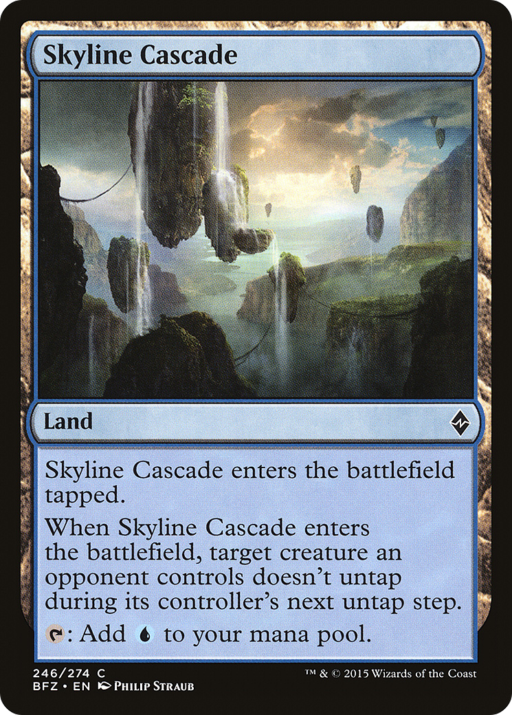 Image of Skyline Cascade (BFZ-246) - Battle for Zendikar Foil