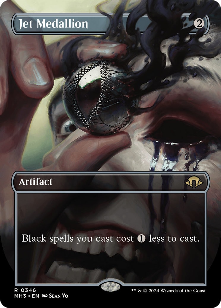 Image of Jet Medallion (Borderless) (MH3-346) - Modern Horizons 3 (Borderless)