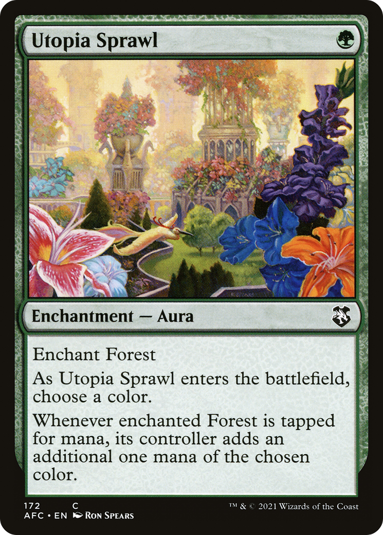 Image of Utopia Sprawl (AFC-172) - Forgotten Realms Commander