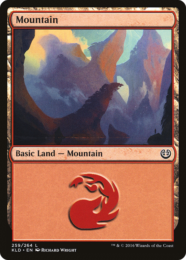 Image of Mountain (259) (KLD-259) - Kaladesh Foil