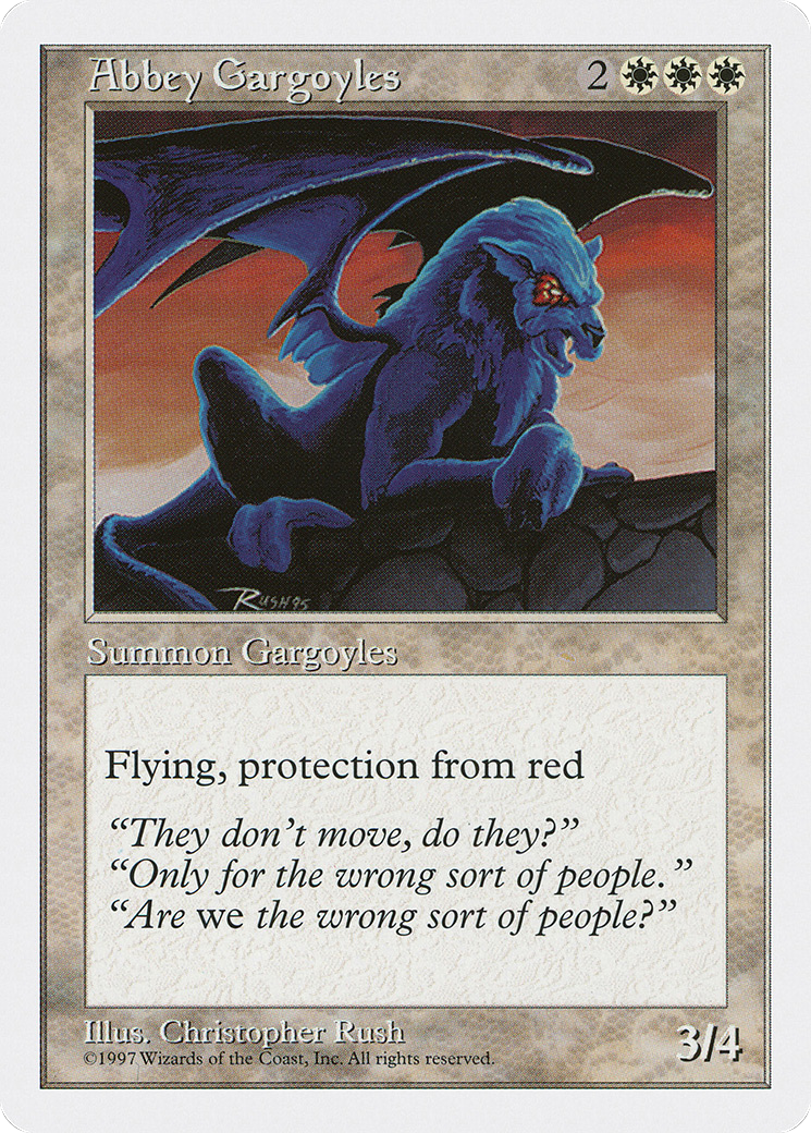Image of Abbey Gargoyles (5ED-) - Fifth Edition