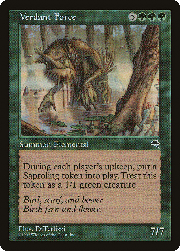 Image of Verdant Force (TMP-263) - Tempest