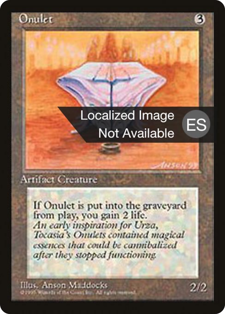 Image of Onulet (4BB-) - Fourth Edition Foreign Black Border